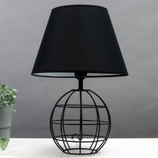 Board lamp 16784/1 E27 40W Black 18x18x40.5 cm Risalux