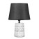 Label table lamp E14 40W Black and White 19x19x30 cm Risalux