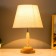 Frutete table lamp E27 40W light wood 25x25x37.5 cm Risalux