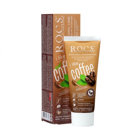 Toothpaste R.O.C.S. "Ilike Coffee", 74 g