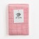 Terry Ethel “Cell” tire -pink, 34*70 cm, 350 g/m2, 100% cotton