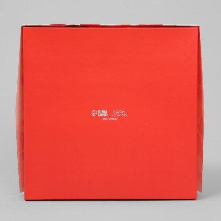 Confectionery packaging, box with lamination "Sweet gift", 20 x 20 x 4 cm-2
