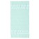 Tmachry double -sided Ethel "Coos" 50x90 cm, mint color, 100% cotton, 240 g/m2