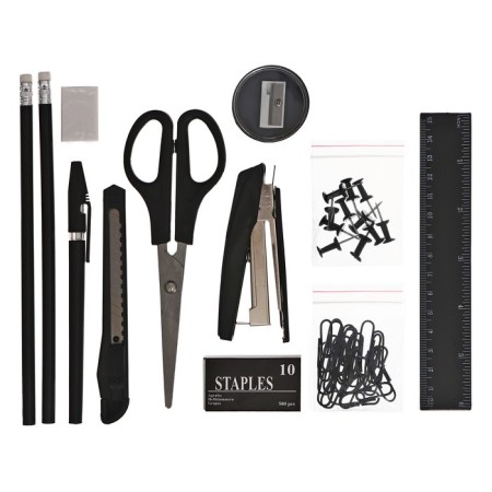 Set a desktop Dolce Desk Mini, 13 items, rotating, black-2