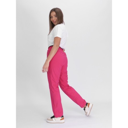 Women's sports insulated trousers, size 42, pink color-6