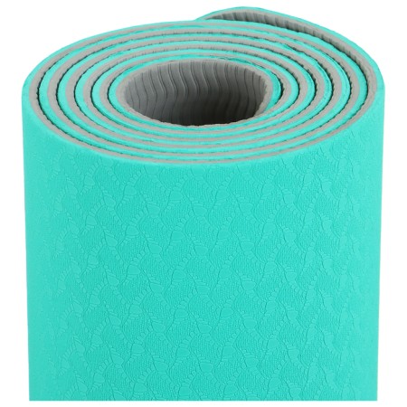 Sangh yoga rug, 183x61x0.6 cm, mint/gray color-4