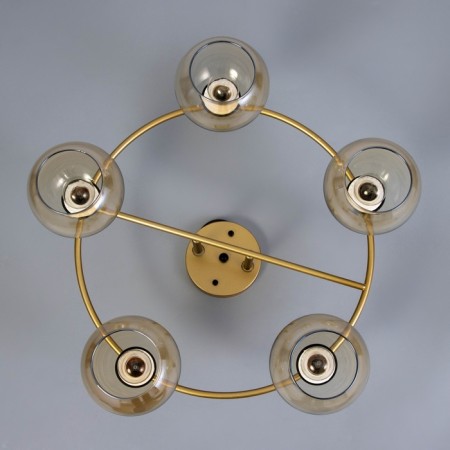 Sicily chandelier 5x60W E27 Gold 55x55x25.5cm-3