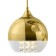 Fermi lamp, 5x60W E27, color gold