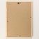 Photo frame 25x35 cm pine, No. 1 Mokko, 17 mm (plastic screen)