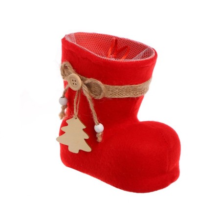 Candy "boot" color red-1