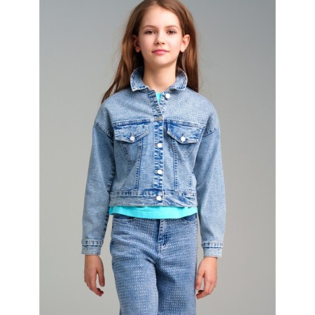 Denim jacket for the girl PlayTode, height 152 cm