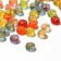 Acrylic bead "Smiles" mix, 7 × 4 mm, color mix