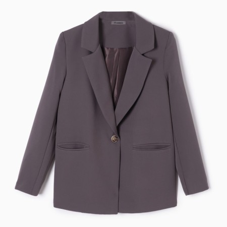 Female jacket, gray color, size m (44)-4