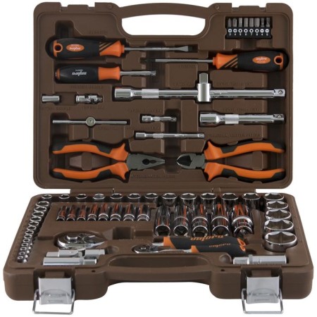 Tool Ombra OMT69S, 1/4 ", 1/2", heads 10-32 mm, 69 items-2