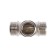 Aqualink tee, 1/2 ", outer thread, nickel -plated brass
