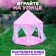Children's Game Tent Tent "Cant" pink 140 × 140 × 135 cm