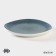Porcelain dining plate Magistro Ocean, D = 23 cm, blue color