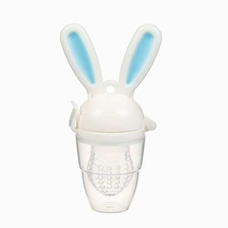 Nibbler for feeding, with strength. mesh "bunny", BP. The piston, the color is blue