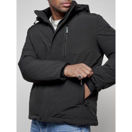 Sports male winter, size 64, black color-11