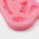 Mold Dolyana "Squirrels and nuts", silicone, 10 × 7 × 1.5 cm, pink color