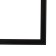 Frame for paintings (mirrors) 30 x 40 x 2.7 cm, plastic, calligrata 6472, black