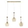 Economic light GIULIA 3x40W E27 gold 59x13x65 (32) cm