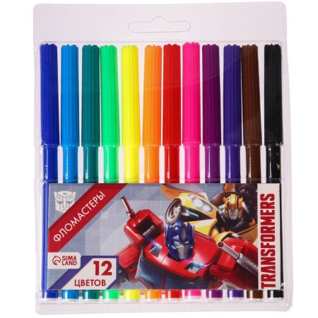 Gift set of first -grader for a boy, 12 items, transformers-4