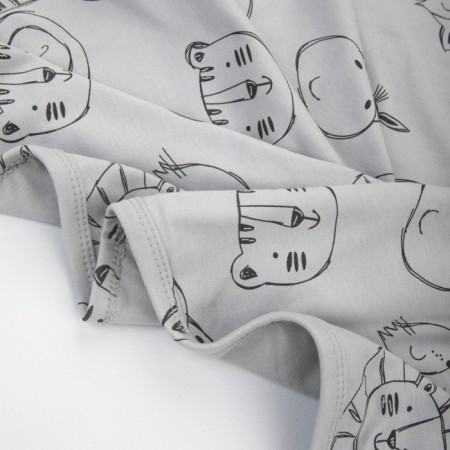 Kinderlitto “Beasts on gray” discharge kit, 4 items, height 50-56 cm-4