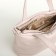 Women's bag with lightning, milk color