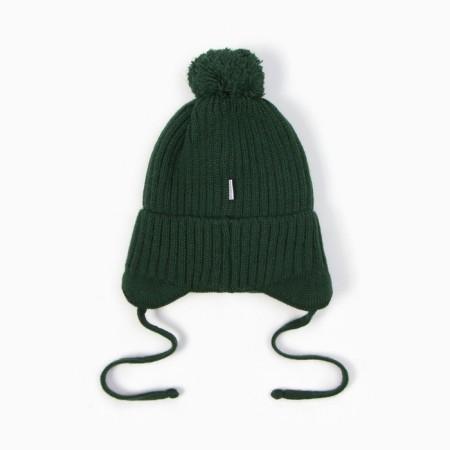 Children's hat, green color, size 52-54-2