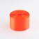 Satin tape, 100 mm × 100 ± 5 m, orange color