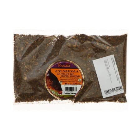 Hemp seeds fried, ground, 100 g