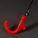 Children's umbrella "God's ladybug", semi -automatic, r = 40cm, red color