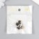 Decor for creativity Glass "Cub-Crystal" Black set 5 pcs 0.8x0.8 cm