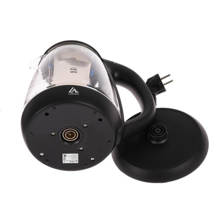 Electric kettle Luazon LSK-1810, glass, 1.8 l, 1500 watts, backlight, black-5