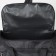 Road bag, 3 parts on zippers, external pocket, long belt, black color