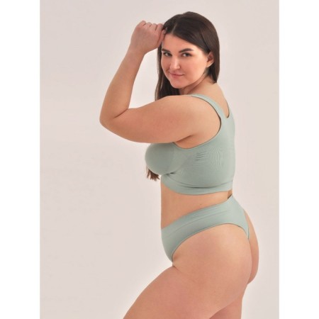 Panties Thong Women's String, size 52-54, pistachio color