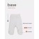 Slider on a wide Rant Base elastic band, seams outward, height 56 ​​cm, milk color