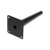 Furniture Furniture Cappio OP08, h = 200 mm, thick thickness 1.8, matte black color