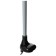Skiing aluminum sticks, adjustable length 100-130 cm