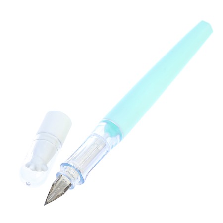 School feathers, DEVENTE EASY WRITER, pen size m, 0.8 mm, with 2 spray cans, blue ink, mix-6