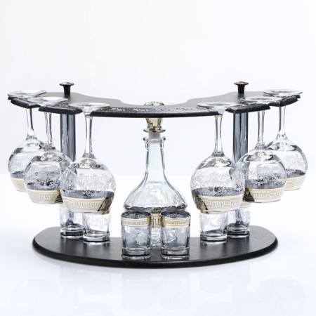 Mini-bar "Baroque" Bar Stream, Capherine, 6 glasses/6 piles