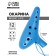 Owarin Music Life 12 holes, blue, 14.8 x 9.2 x 4.6 cm