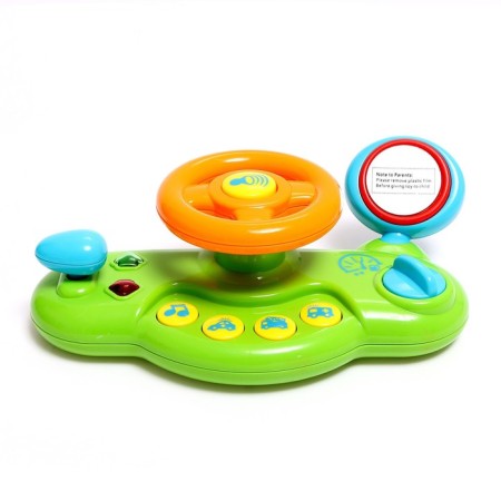 Musical developing steering wheel “forward!”, Light and sound effect, mix-2