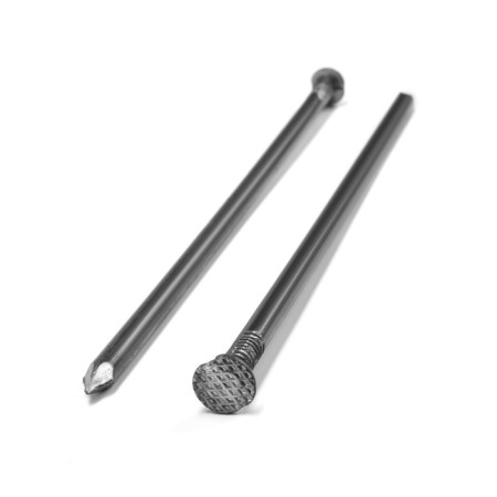 Nails of the tundra krep, construction, without coating, 7.6x250 mm, 1 kg-2