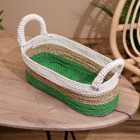 Basket wicker mix 35x20x20 cm-1