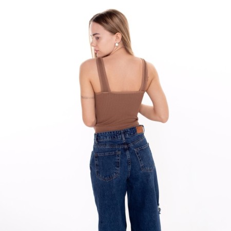 TOP female, brown color, one size (42-48)-3