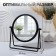 Bohemia desktop mirror, D mirror surface 14.5 cm, black color
