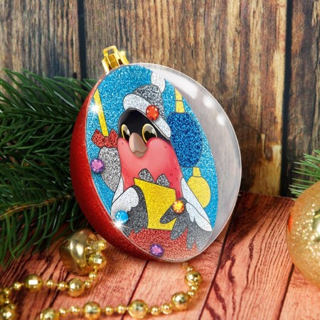 New Year's set for creativity. The Christmas tree Freak "New Year! Snegier with a gift "-3