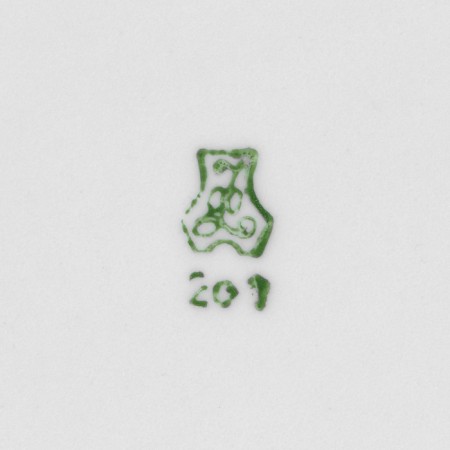 Porcelain plate "Bear", D = 24 cm-4